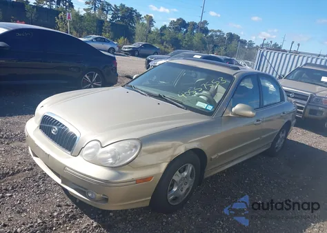 2002 Hyundai Sonata z USA, uszkodzony, nr VIN KMHWF25S32A669872